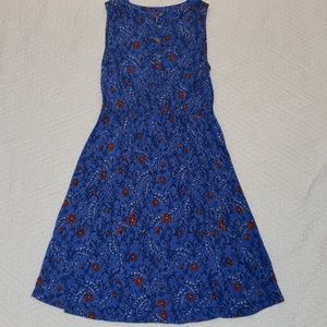 LOFT sleeveless floral dress